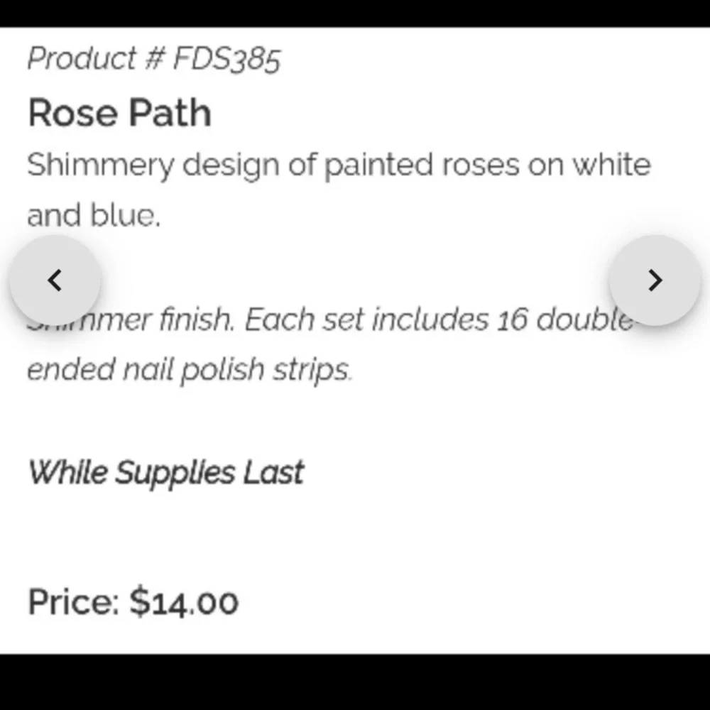 Color street Nails Rose Path - Picture 9 of 9